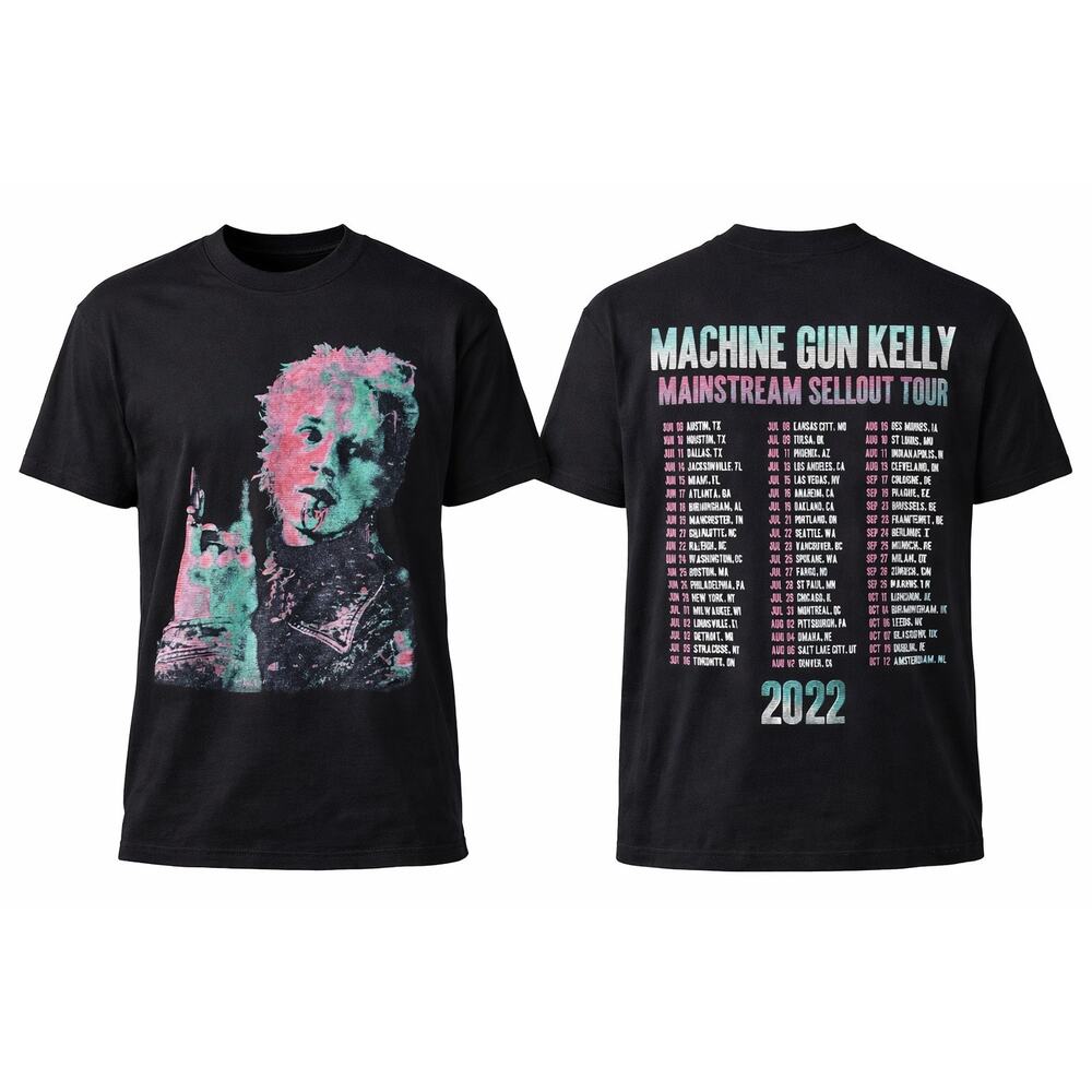 Machine Gun Kelly 2022 Mainstream Sellout Tour T-Shirt – Size L